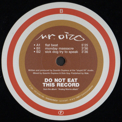 Mr. Oizo : Flat Beat (12", RP)