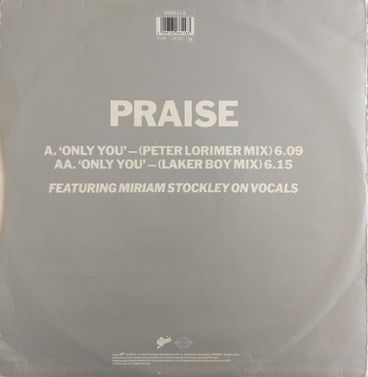 Praise : Only You (12", Single)