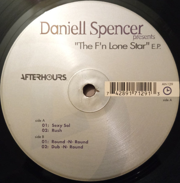 Daniell Spencer : The F'n Lone Star E.P. (12", EP)