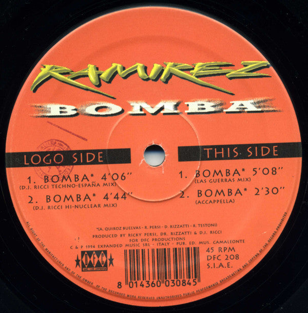 Ramirez : Bomba (12")