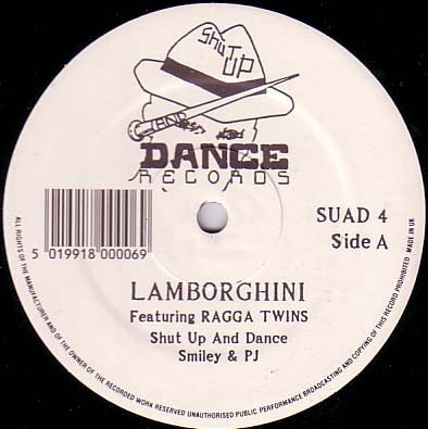 Shut Up And Dance* : Lamborghini / A Change Soon Come (12", Single)