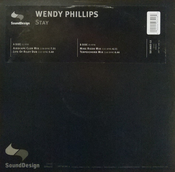 Wendy Phillips : Stay (12")