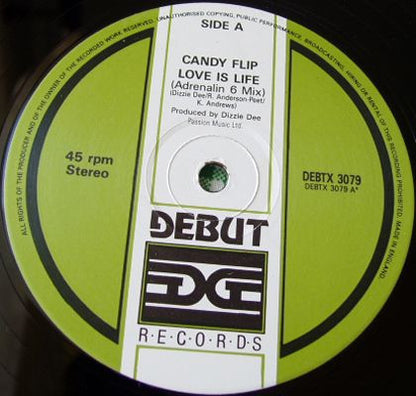 Candy Flip : Love Is Life (12")