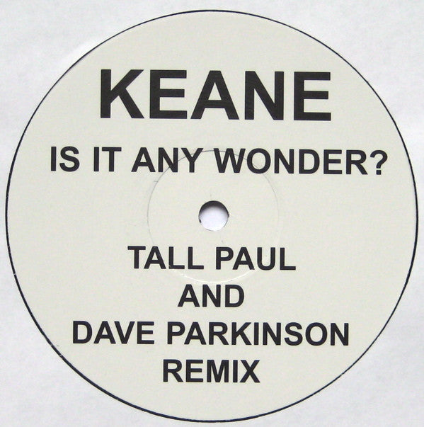 Keane : Is It Any Wonder? (12", Promo)