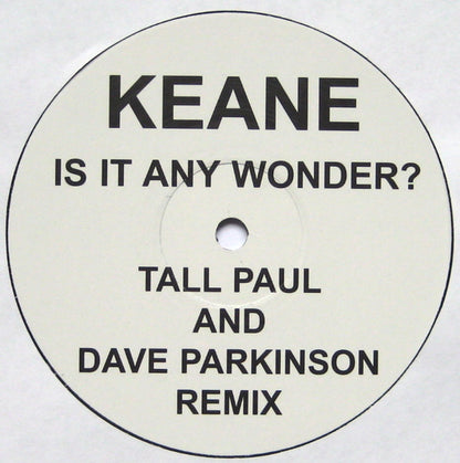 Keane : Is It Any Wonder? (12", Promo)