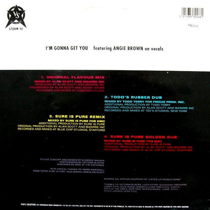 Bizarre Inc Featuring Angie Brown : I'm Gonna Get You (12")