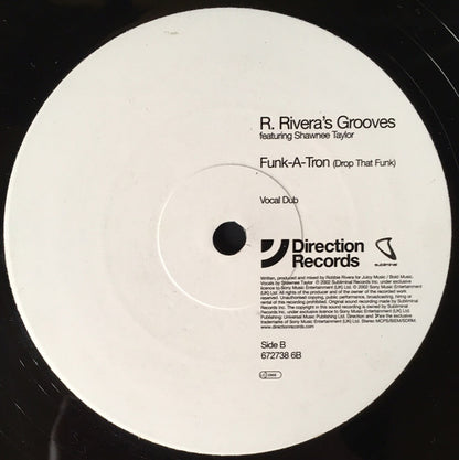 Robbie Rivera Grooves* Featuring Shawnee Taylor : Funk-A-Tron (Drop That Funk) (12")