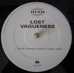 Utah Saints : Lost Vagueness (12", Promo)