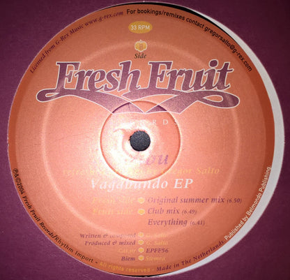 Scabu* : Vagabundo EP (12", EP)