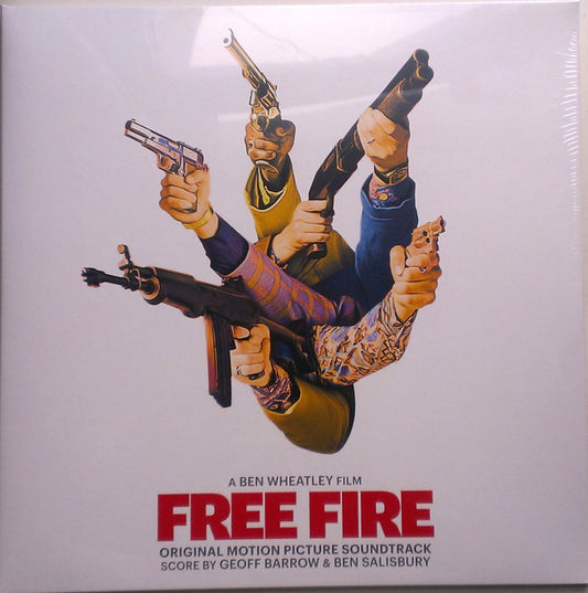 Geoff Barrow & Ben Salisbury : Free Fire (Original Motion Picture Soundtrack) (2xLP, Ltd, Sil)