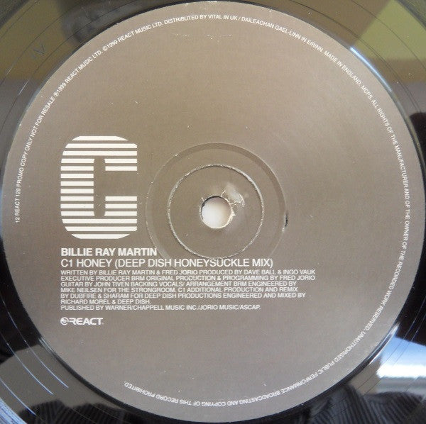 BRM* : Honey (2x12", Promo)