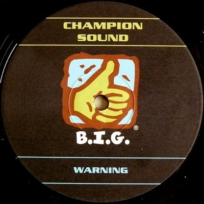 Champion Sound (2) : Warning (12")