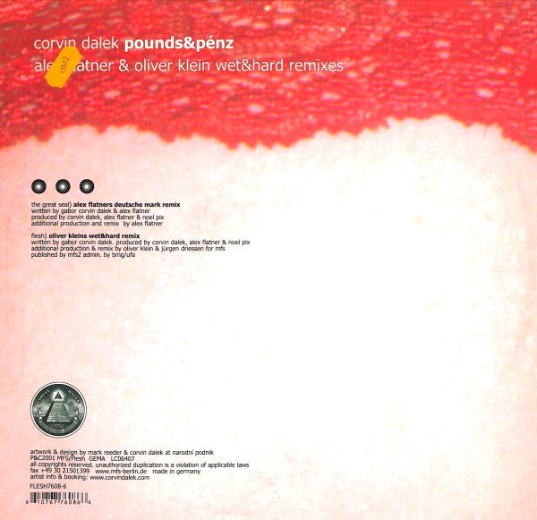 Corvin Dalek : Pounds & Pénz (12")