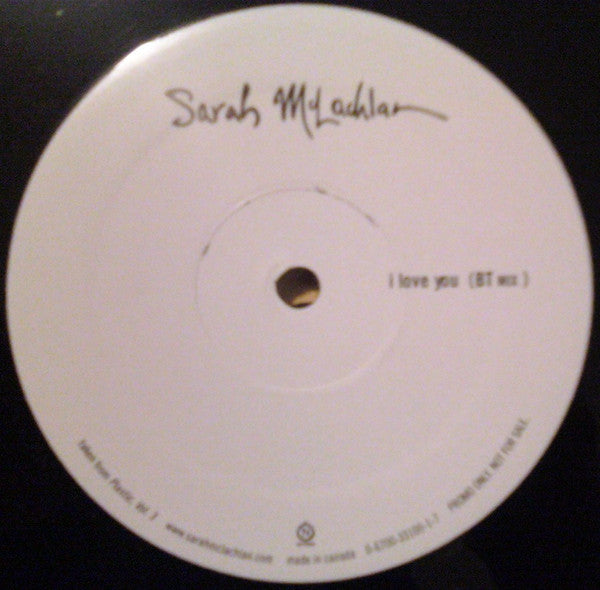 Sarah McLachlan : I Love You (BT Mix) (12", S/Sided, Promo)