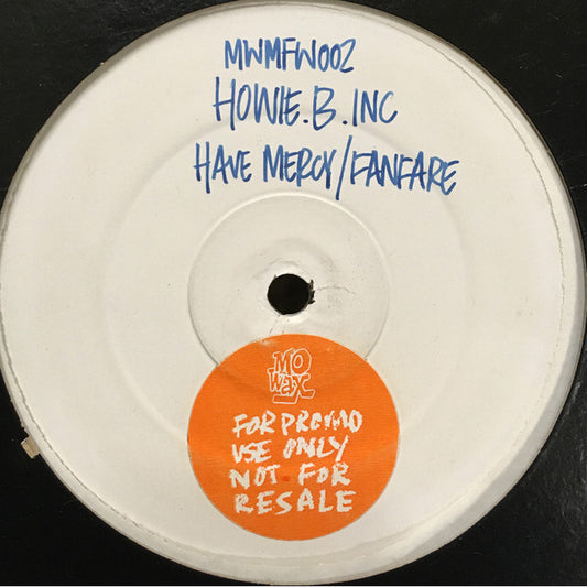 Howie B. : Have Mercy / Fanfare (12", Promo, W/Lbl)