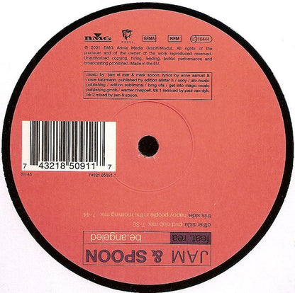 Jam & Spoon Feat. Rea* : Be.Angeled (12")