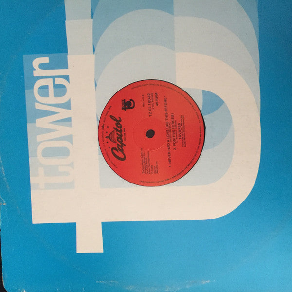 Tavares : Never Had A Love Like This Before (12", Single)