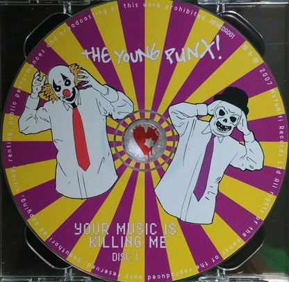 The Young Punx : Your Music Is Killing Me (CD, Album + CD, Comp, Mixed)