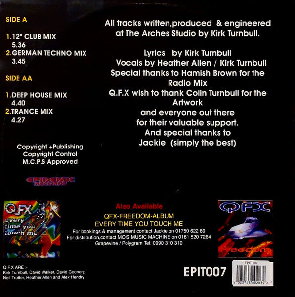 Q.F.X* : You Got The Power (12", Pin)