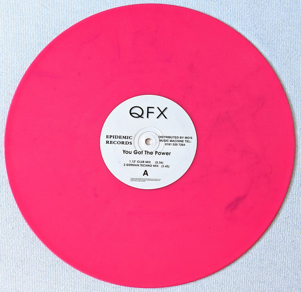 Q.F.X* : You Got The Power (12", Pin)