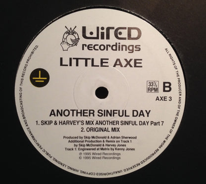 Little Axe : Another Sinful Day (12", Promo)