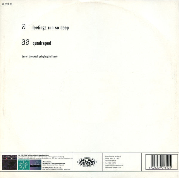 Desert : Feelings Run So Deep (12")