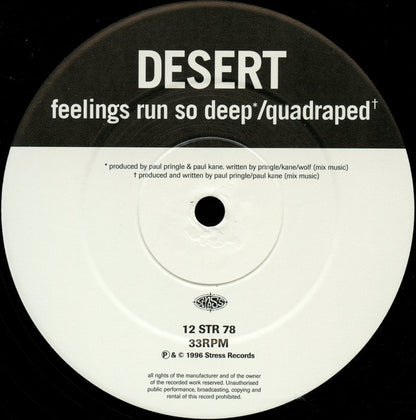 Desert : Feelings Run So Deep (12")