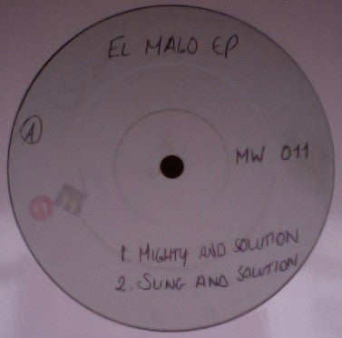 El-Malo : El-Malo EP (12", Promo, W/Lbl)