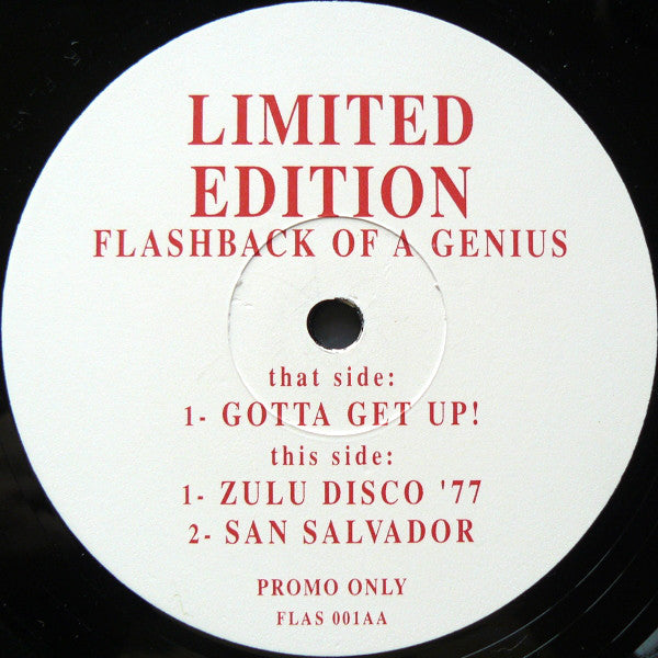 Flashback Of A Genius : Gotta Get Up! (12", Ltd, Promo)