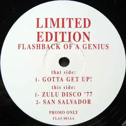 Flashback Of A Genius : Gotta Get Up! (12", Ltd, Promo)