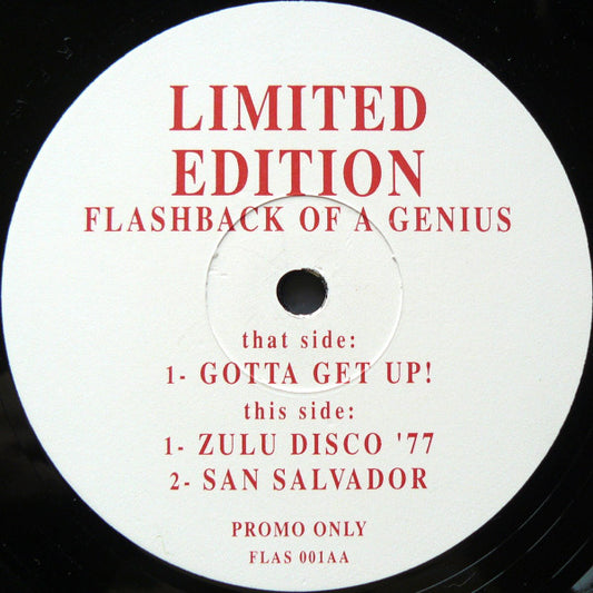 Flashback Of A Genius : Gotta Get Up! (12", Ltd, Promo)