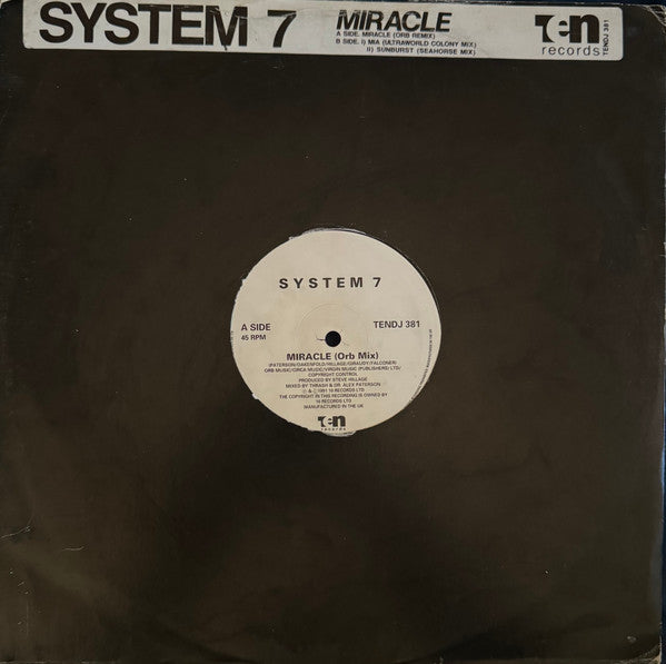 System 7 : Miracle (12", Promo)