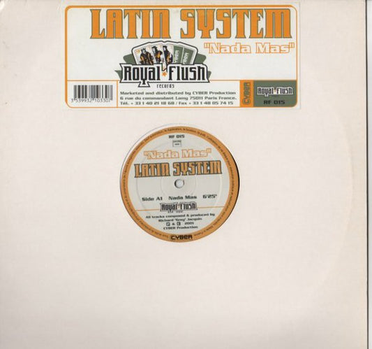 Latin System : Nada Mas (12")