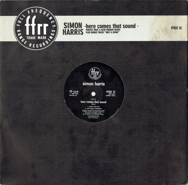 Simon Harris : Here Comes That Sound (12")