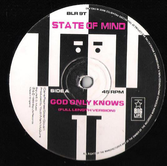 State Of Mind (21) : God Only Knows (12")