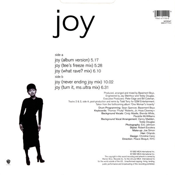 Ultra Naté : Joy (12")