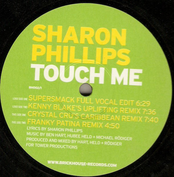 Sharon Phillips : Touch Me (12")