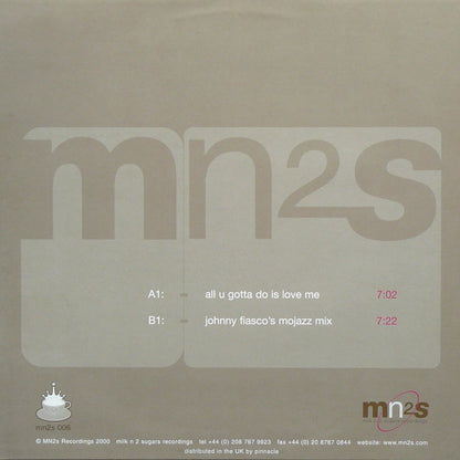 Will Bates : All U Gotta Do Is Love Me (12")