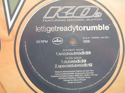 K.O.'s Featuring Michael Buffer : Let's Get Ready To Rumble (12")