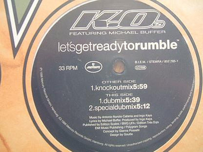K.O.'s Featuring Michael Buffer : Let's Get Ready To Rumble (12")