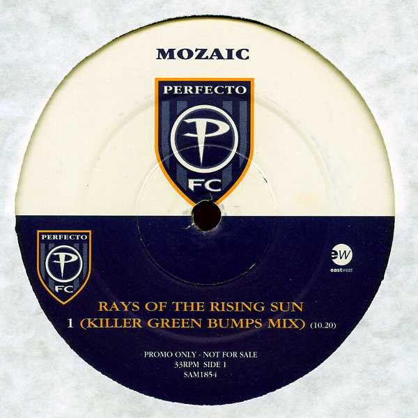Mozaic : Rays Of The Rising Sun (12", Promo)