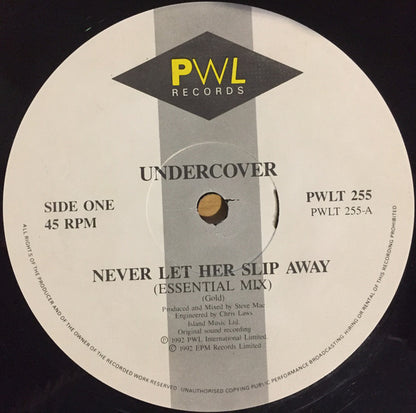 Undercover : Never Let Her Slip Away (12")