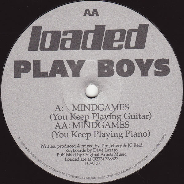 Play Boys : Mindgames (12")