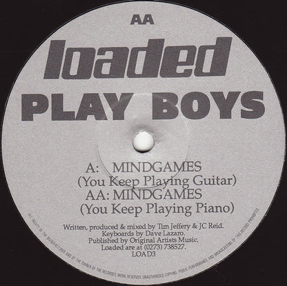 Play Boys : Mindgames (12")