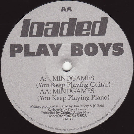 Play Boys : Mindgames (12")