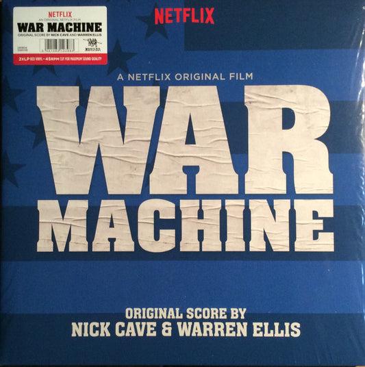 Nick Cave & Warren Ellis : War Machine (Original Score) (2xLP, Album, Red)