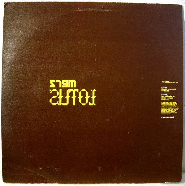 Merz : Lotus (12")