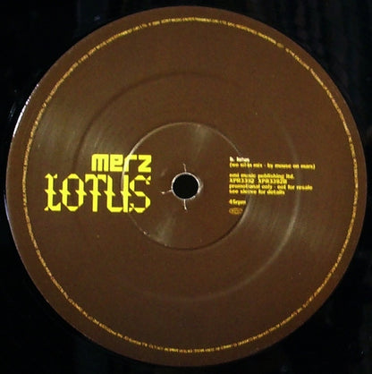 Merz : Lotus (12")