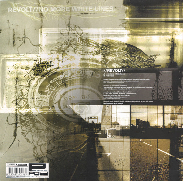 Revolt : No More White Lines (12")