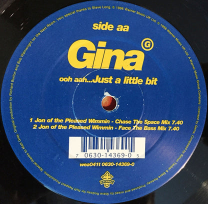 Gina G : Ooh Aah... Just A Little Bit (12", Single)